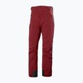Pantaloni da sci da uomo Helly Hansen Alpha Lifaloft mars red 6