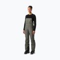 Pantaloni da sci da donna Helly Hansen Legendary Insulated Bib pebble broxburn plaid aop