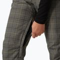Pantaloni da sci da donna Helly Hansen Legendary Insulated Bib pebble broxburn plaid aop 7