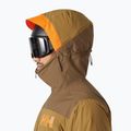 Helly Hansen Powdreamer 2.0 giacca da sci da uomo color seppia 3