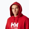 Felpa da uomo Helly Hansen HH Logo Hoodie red 3