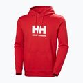 Felpa da uomo Helly Hansen HH Logo Hoodie red 5