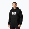Felpa da uomo Helly Hansen HH Logo Hoodie black