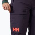 Pantaloni da sci da donna Helly Hansen Switch Cargo 2.0 nero uva 4