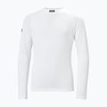 Maglia a maniche lunghe da nuoto per bambini Helly Hansen Waterwear Rashguard Jr white 5