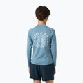 Maglia a maniche lunghe da nuoto per bambini Helly Hansen Waterwear Rashguard Jr washed navy 2