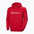 Felpa da uomo Helly Hansen Core Graphic Hoodie red 5