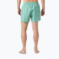 Pantaloncini da vela da uomo Helly Hansen Newport Trunk 4.5" dark mint offset stripe ao 4