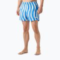 Pantaloncini da vela da uomo Helly Hansen Newport Trunk 4.5" ultra blue floating stripe 3