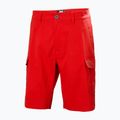Pantaloncini da vela da uomo Helly Hansen QD Cargo 11" red 5