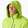 Giacca da vela da uomo Helly Hansen Crew Hooded Midlayer 2 luminous green 3
