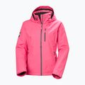 Giacca da vela da donna Helly Hansen Crew Hooded Midlayer 2.0 hot pink 8