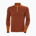 Felpa termica uomo Helly Hansen Lifa Merino Midweight 1/2 Zip iron oxide