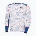 Felpa termica uomo Helly Hansen Lifa Active white slope map aop 5