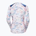 Felpa termica donna Helly Hansen Lifa Active white slope map aop 6