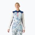 Felpa termica donna Helly Hansen Lifa Merino Midweight Gra 1/2 Zip bright blue new nordic aop