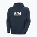 Felpa da uomo Helly Hansen HH Logo Hoodie navy 4