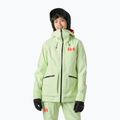 Giacca da sci da donna Helly Hansen Powderqueen 3.0 washed lime
