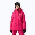 Giacca da sci da donna Helly Hansen Powshot cranberry