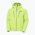 Giacca da sci da uomo Helly Hansen Alpha 4.0 luminous green 9