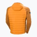 Giacca ibrida da uomo Helly Hansen Skagen Hybrid Knit Insulator ignite orange 7