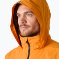 Giacca da vela da uomo Helly Hansen HP Racing Lifaloft Hood ignite orange 3