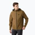 Giacca da vela da uomo Helly Hansen HP Racing Lifaloft Hood sepia
