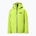 Giacca da sci bambino Helly Hansen Alpha luminous green