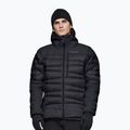 Piumino uomo NORRONA Falketind Down 750 Zip Hood caviar black