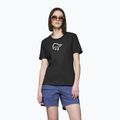 Maglietta da donna NORRONA Cotton Viking caviar black