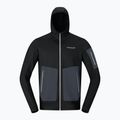 Felpa trekking da uomo NORRONA Falketind Warm2 Stretch Hood caviar black 5
