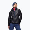 Piumino donna NORRONA Trollveggen Down800 Super Light caviar black