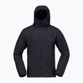 Giacca imbottita da uomo NORRONA Femund Thermo60 Zip Hood caviar black