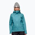 Giacca antipioggia da donna NORRONA Falketind Gore-Tex brittany blue