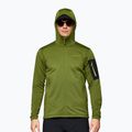 Felpa trekking da uomo NORRONA Falketind Warm2 Stretch Hood pesto