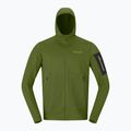 Felpa trekking da uomo NORRONA Falketind Warm2 Stretch Hood pesto 5
