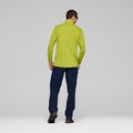 Felpa trekking da uomo NORRONA Femund Warm1 Zip Neck golden lime/olive night 3