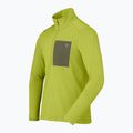 Felpa trekking da uomo NORRONA Femund Warm1 Zip Neck golden lime/olive night 7