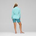 Felpa da trekking da donna NORRONA Femund Warm1 Zip Neck aqua haze/trooper 3