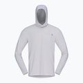 Felpa trekking da uomo NORRONA Femund Tech Hood snow white 6