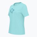 Maglietta da donna NORRONA Cotton Viking aqua haze 7
