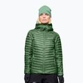 Piumino donna Norrona Trollveggen Down800 Super Light Hood Dark Ivy