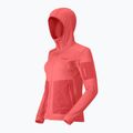 Felpa da trekking donna NORRONA Falketind Warm2 Stretch Hood deep sea coral/baked apple 7