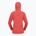 Felpa da trekking donna NORRONA Falketind Warm1 Hood deep sea coral/baked apple 6