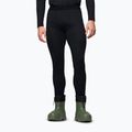 Pantaloni termici da uomo NORRONA Falketind Equaliser Ull Long caviar black