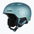 Casco da sci per bambini Sweet Protection Winder MIPS Jr blu ghiacciaio metallizzato 7