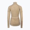 Felpa termica donna KARI TRAA Smekker Half Zip mocha 4