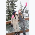 Felpa termica donna KARI TRAA Smekker Half Zip mocha 5