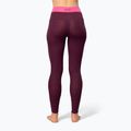 Completo di biancheria termica da donna KARI TRAA Kaia wine 6