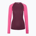 Completo di biancheria termica da donna KARI TRAA Kaia wine 8